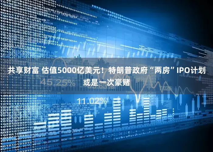 共享财富 估值5000亿美元！特朗普政府“两房”IPO计划或是一次豪赌