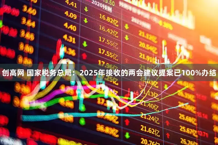 创高网 国家税务总局：2025年接收的两会建议提案已100%办结